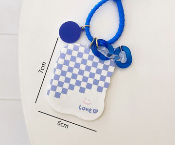 Naiste kosmeetiline võtmehoidja peegel