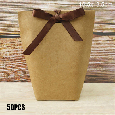 50 kom/lot crno-bijela bronzing francuska Merci papirnata vrećica za slatkiše, pakiranje za poklon kutiju za slatkiše, vrećica za poklone za vjenčanje, rođendan