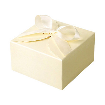 Μπομπονιέρες γάμου από χαρτί Kraft 20/50 ΤΕΜ για επισκέπτες Μικρά κουτιά δώρου με ζαχαρωτά με κορδέλες DIY Handmad packing box Διακόσμηση πάρτι γενεθλίων