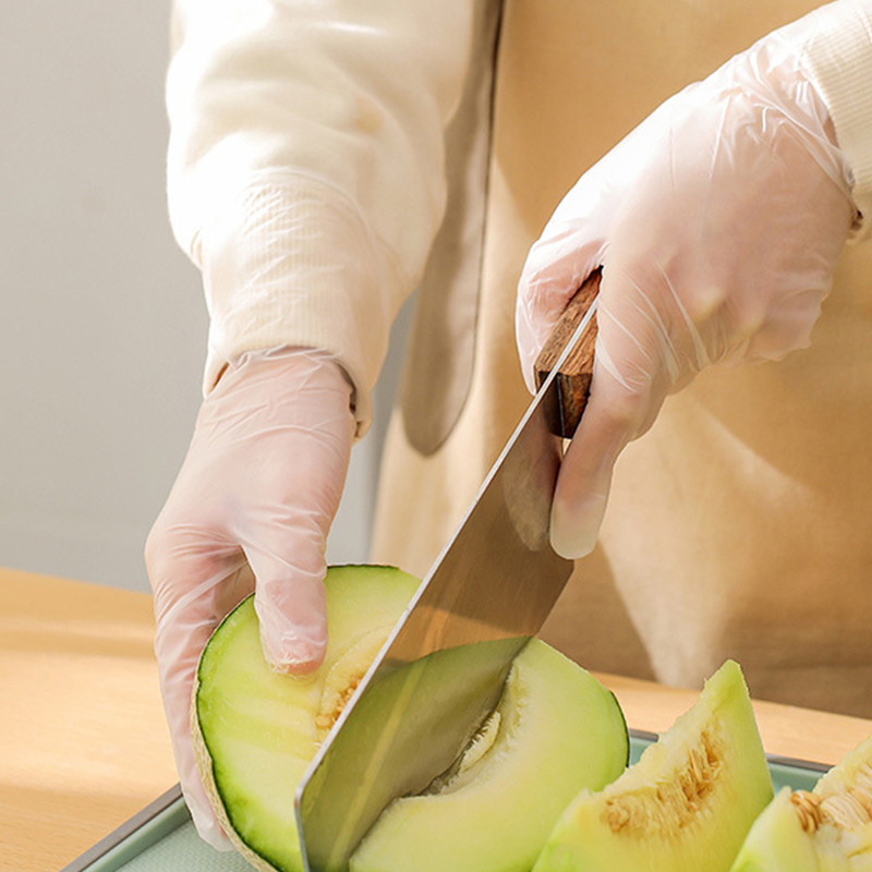 Skaidrios pirštinės Lateksas Virtuvė Namų valymas Sodininkystė Plaukų kirpimas Makiažas Žvejyba Indų plovimas Tatuiruotė Vienkartinė Neperšlampama