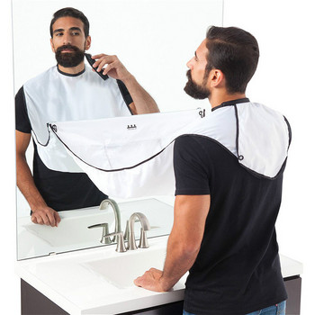 Нова престилка за бръснене на мъжка брада Грижа за чиста коса Лигавници за възрастни Поставка за самобръсначка Органайзер за баня Подарък за мъж