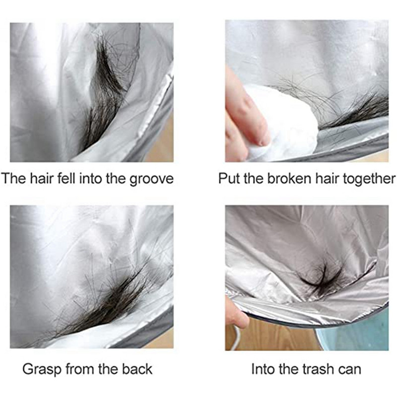 Loominguline isetegemise põll Juuste lõikamine Mantel Mantel Salong Juuksuri Stilist Cape Umbrella Juukselõikus Mantel Juuksur Kodu Puhastus Kaitsja