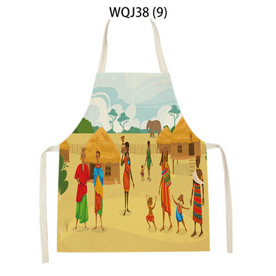 Põhjamaade Aafrika Aafrika Cucina Cartuny naised Cucina cucina cucina manica corta Aprile Accessori per la pulizia domestica delantal