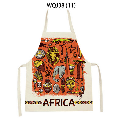 Põhjamaade Aafrika Aafrika Cucina Cartuny naised Cucina cucina cucina manica corta Aprile Accessori per la pulizia domestica delantal