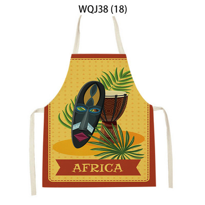 Põhjamaade Aafrika Aafrika Cucina Cartuny naised Cucina cucina cucina manica corta Aprile Accessori per la pulizia domestica delantal