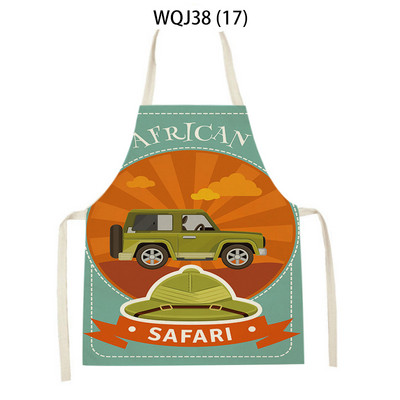 Põhjamaade Aafrika Aafrika Cucina Cartuny naised Cucina cucina cucina manica corta Aprile Accessori per la pulizia domestica delantal