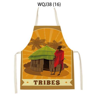 Põhjamaade Aafrika Aafrika Cucina Cartuny naised Cucina cucina cucina manica corta Aprile Accessori per la pulizia domestica delantal