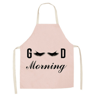 1 tk Ripsmeprindiga puhastuskunst Põlled Varrukateta Kodus Toiduvalmistamine Köök Põll Kokakandmine Puuvillane Linane Täiskasvanute pudipõlled 53*65cm WQL0134