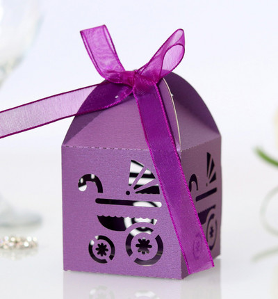 50 tk beebiauto kommikarp kinkepakend Kotid lindiga karbid Baby Shower sünnipäeva ristimispeo kaunistused külalistele