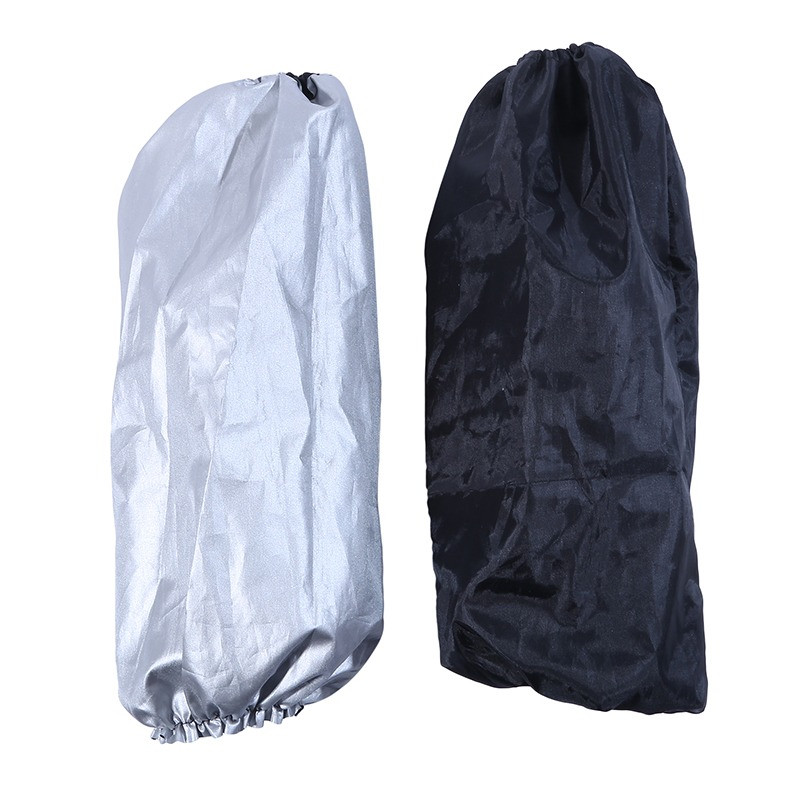 1Pora storos juodos viršutinės rankovės vandeniui atsparios alyvos namų virtuvės valymo priedai Neperšlampamos rankovės rankovės suaugusiems