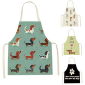 WQWT0014 Kuhinjske pregače za žene Lanene pregače Pregača za čišćenje kućanstva Vodootporna pregača kuhara za kuhanje za djecu