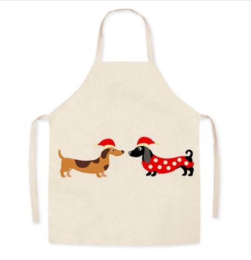 WQWT0014 Kuhinjske pregače za žene Lanene pregače Pregača za čišćenje kućanstva Vodootporna pregača kuhara za kuhanje za djecu