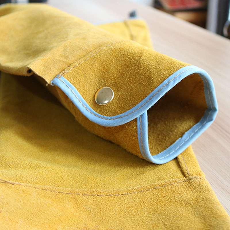 1 par rukava za zavarivanje, rukava za zavarivanje od goveđe kože, prošivena Zaštita za zavarivanje Vatrootporni rukav, toplinska izolacija