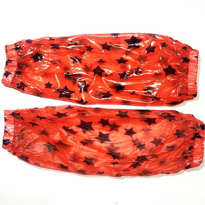 PVC täiskasvanute köök Puhas veekindel varrukas koduseks puhastusmuhviks Viieharulise tähe mustriga majapidamises mõeldud täiskasvanutele mõeldud saastumisvastane ümbris