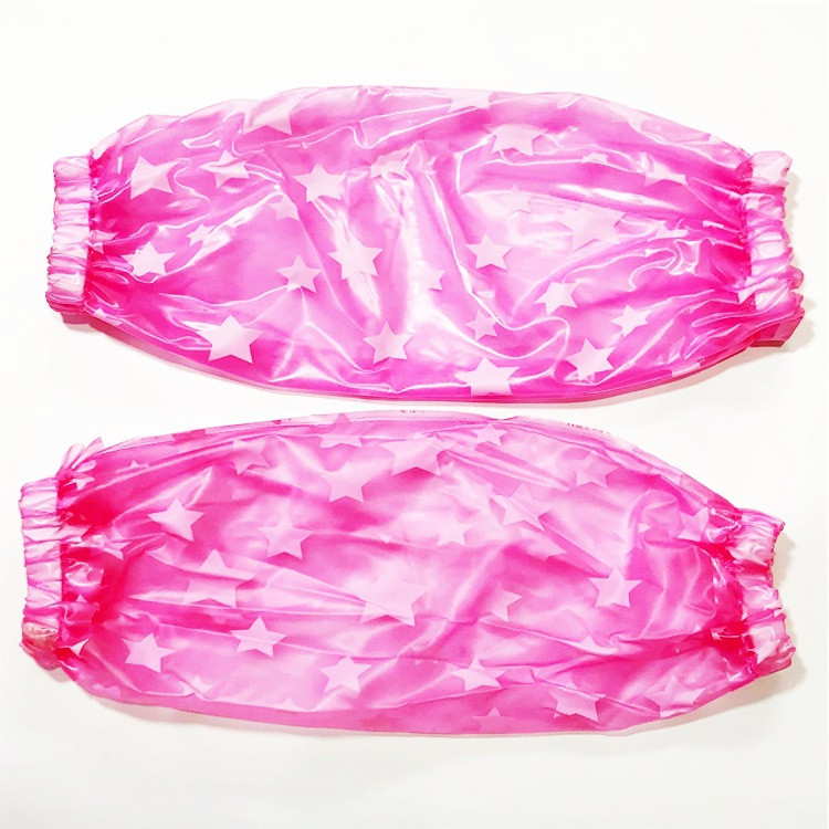 PVC täiskasvanute köök Puhas veekindel varrukas koduseks puhastusmuhviks Viieharulise tähe mustriga majapidamises mõeldud täiskasvanutele mõeldud saastumisvastane ümbris