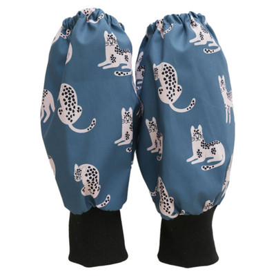 Armsad trükitud käevarrukad kate Vastupidav veekindel käekaitse aiatööde puhastamiseks maalimiseks lugemiseks koerte hooldamiseks