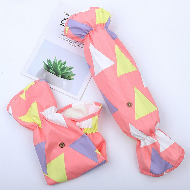 Rankovių užvalkalai Kvėpuojantys virtuvės rankovės Ilgos vandeniui atsparios mados virtuvės gaminimo darbinės apsauginės rankovės