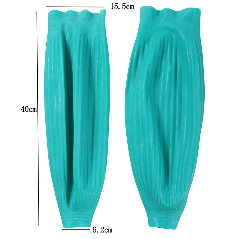1 paar mitmekordse kasutusega mansetid majapidamistöödeks istutamiseks kalapüügi varrukad libisemisvastased lateksist varrukad majapidamisauto puhtad veekindlad kindad