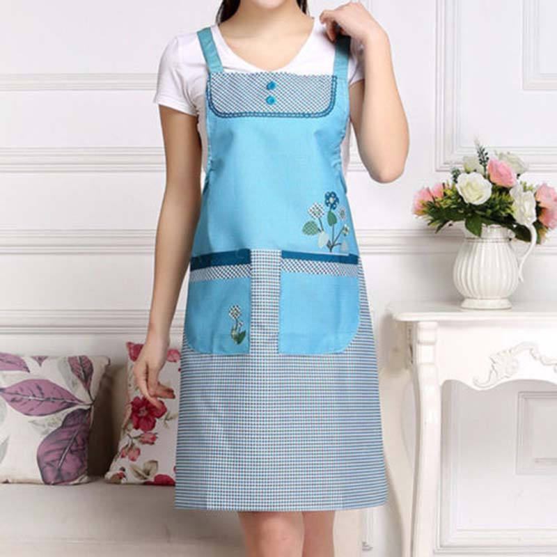 Mood, naiste lilleline kikisõlme toiduvalmistamisköök restorani rinnatükiga põll taskuga, õlikindel veekindel peakokk köök toiduvalmistamispõll