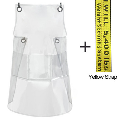 Moodne läbipaistev tööpõll veekindel taskuga Trendikas juuksuri juukseküünestilist Köögitarvikud naistele Meeste vormiriietus