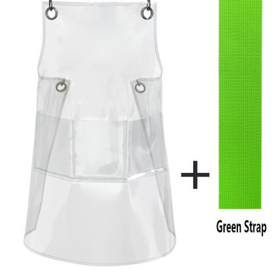 Moodne läbipaistev tööpõll veekindel taskuga Trendikas juuksuri juukseküünestilist Köögitarvikud naistele Meeste vormiriietus