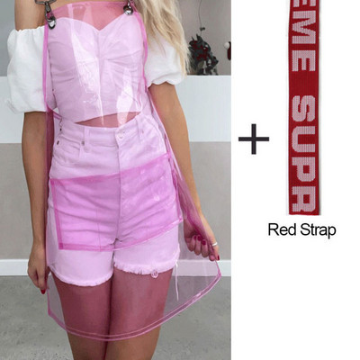 Moodne läbipaistev tööpõll veekindel taskuga Trendikas juuksuri juukseküünestilist Köögitarvikud naistele Meeste vormiriietus