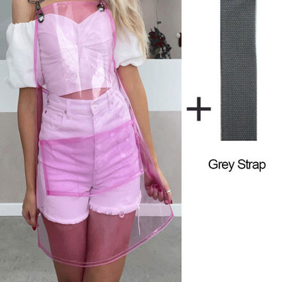 Moodne läbipaistev tööpõll veekindel taskuga Trendikas juuksuri juukseküünestilist Köögitarvikud naistele Meeste vormiriietus