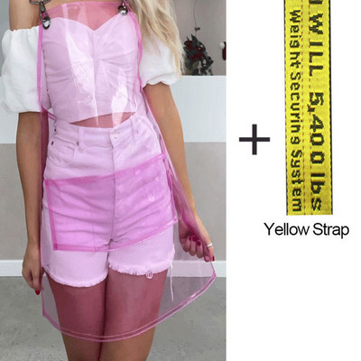 Moodne läbipaistev tööpõll veekindel taskuga Trendikas juuksuri juukseküünestilist Köögitarvikud naistele Meeste vormiriietus