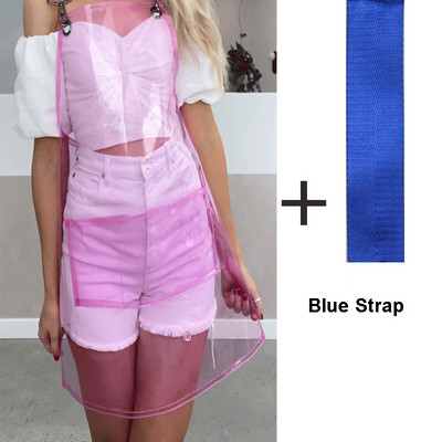 Moodne läbipaistev tööpõll veekindel taskuga Trendikas juuksuri juukseküünestilist Köögitarvikud naistele Meeste vormiriietus