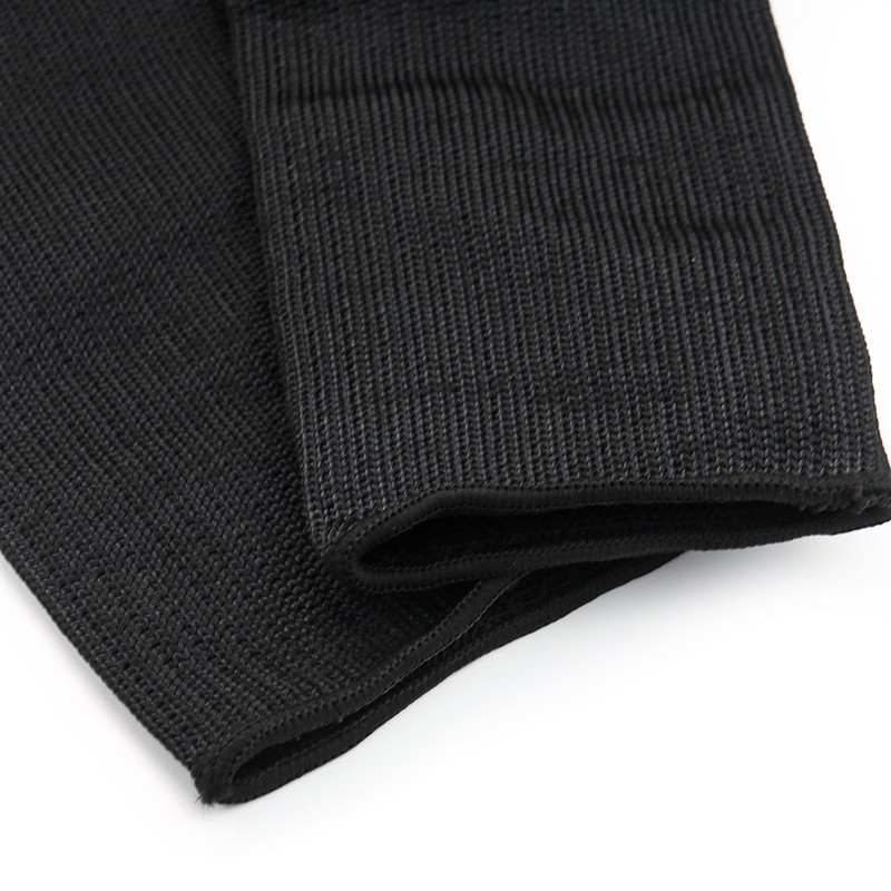 Tugevdage 5-tasandilist lõikekindlat kulumiskindlat käekaitseklaasi kriimustuskindlat terastraati must varrukas välisspordivarustus