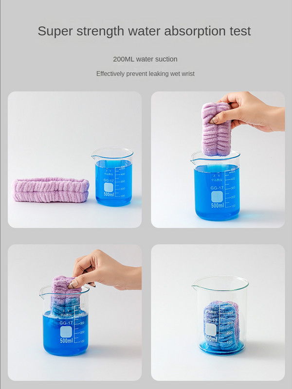 Veido prausiklis, apyrankė, drėgmei atsparios rankovės, prakaito servetėlė, vandeniui atsparus plovimas, neslystančios sugeriančios rankovės, prakaito sugėrimas