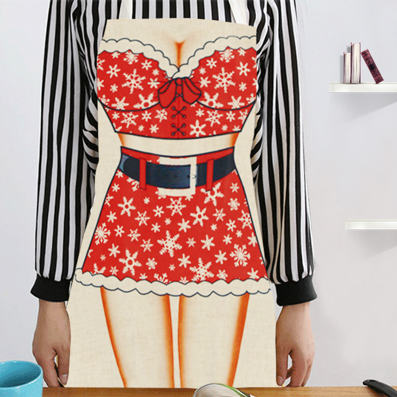 Jõulupõll Jõuluvana Põder Jõulupuu Prindiga põlled Naistele Toiduvalmistamistarvikud Põll Köögividinad naistele