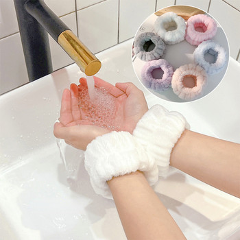 Дамски зимни затоплящи ръце Космати меки измиващи се лица Еластични маншети на китките Ръкави Плюшена удебелена кърпа Ръкави Аксесоари
