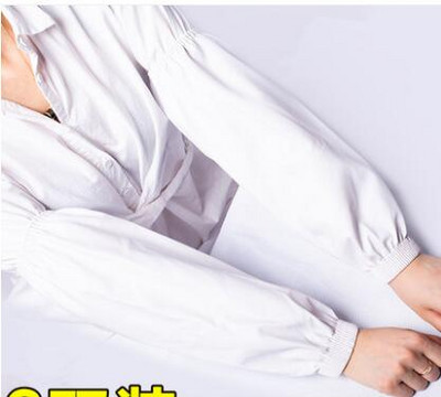 Nahast varrukas veekindel paks kantav töötlemine veekindel varrukas köök puhas õlikindel meeste ja naiste PU varrukas