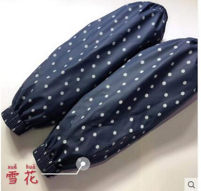 Nahast varrukas veekindel paks kantav töötlemine veekindel varrukas köök puhas õlikindel meeste ja naiste PU varrukas