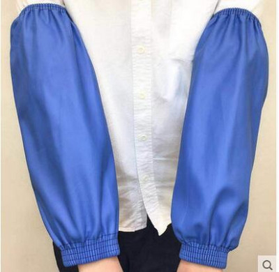 Nahast varrukas veekindel paks kantav töötlemine veekindel varrukas köök puhas õlikindel meeste ja naiste PU varrukas