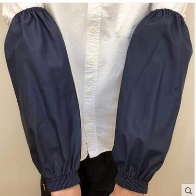 Nahast varrukas veekindel paks kantav töötlemine veekindel varrukas köök puhas õlikindel meeste ja naiste PU varrukas