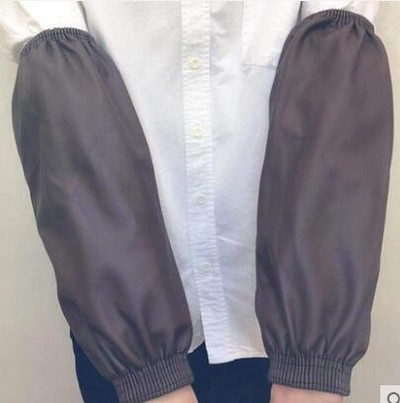 Nahast varrukas veekindel paks kantav töötlemine veekindel varrukas köök puhas õlikindel meeste ja naiste PU varrukas