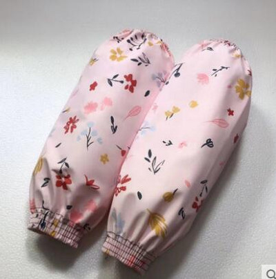 Nahast varrukas veekindel paks kantav töötlemine veekindel varrukas köök puhas õlikindel meeste ja naiste PU varrukas