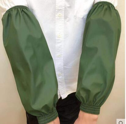 Nahast varrukas veekindel paks kantav töötlemine veekindel varrukas köök puhas õlikindel meeste ja naiste PU varrukas