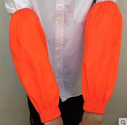 Nahast varrukas veekindel paks kantav töötlemine veekindel varrukas köök puhas õlikindel meeste ja naiste PU varrukas