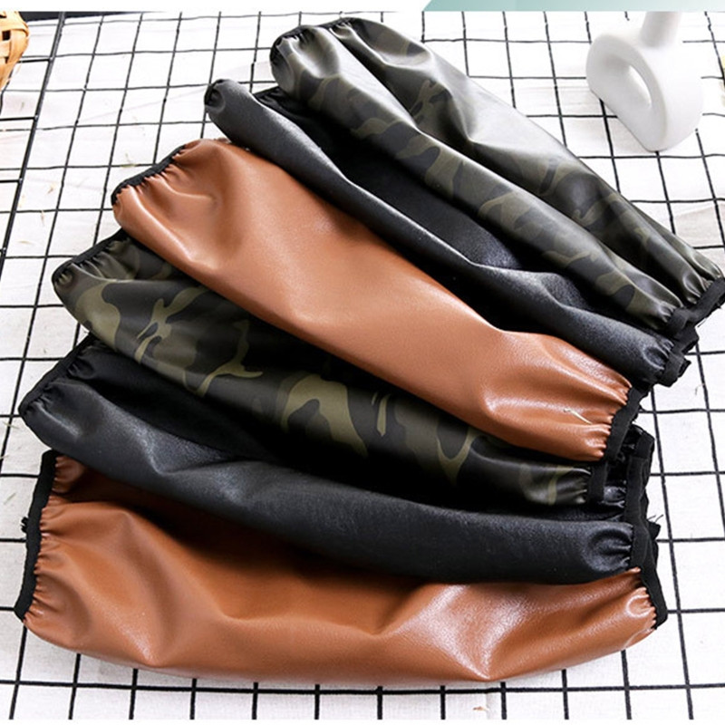 PU käevarrukad 1 paar veekindlat õlikindlat varrukat arden Farmeri töövarrukat koduköögi aiaõue puhastamiseks unisex kasutamiseks