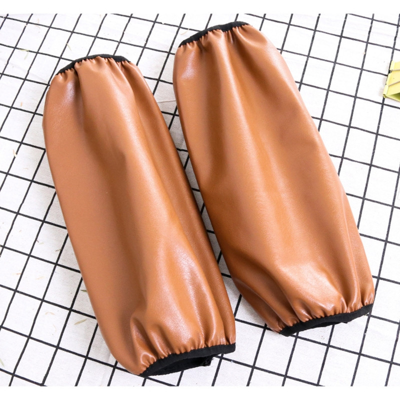 PU käevarrukad 1 paar veekindlat õlikindlat varrukat arden Farmeri töövarrukat koduköögi aiaõue puhastamiseks unisex kasutamiseks