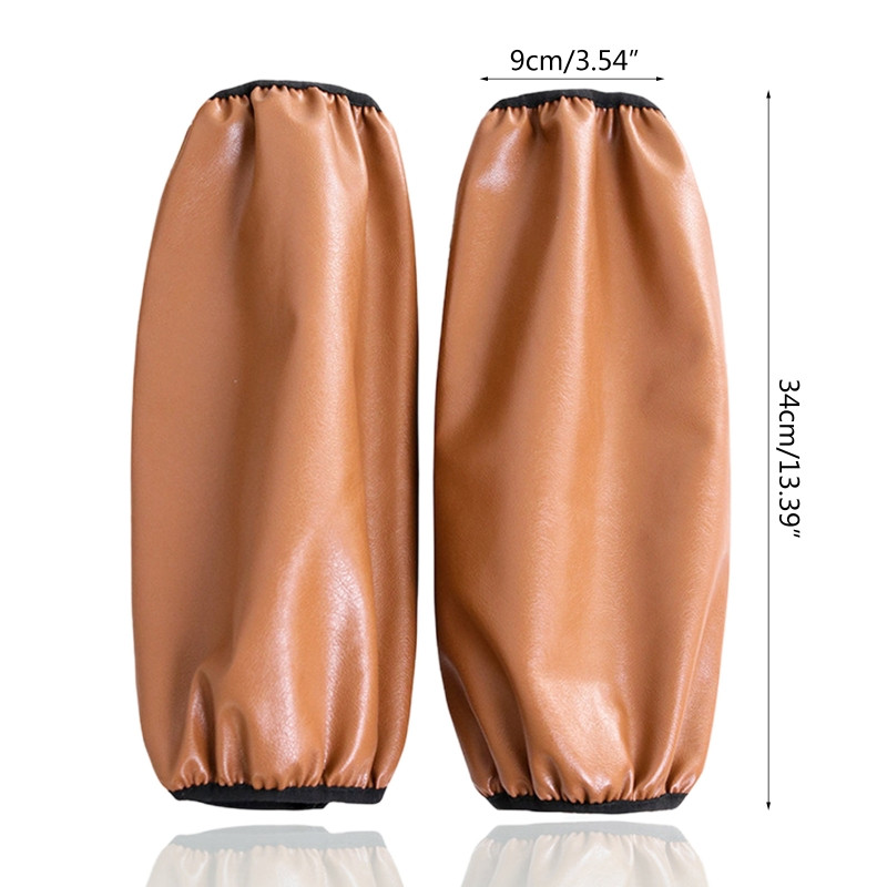 PU käevarrukad 1 paar veekindlat õlikindlat varrukat arden Farmeri töövarrukat koduköögi aiaõue puhastamiseks unisex kasutamiseks