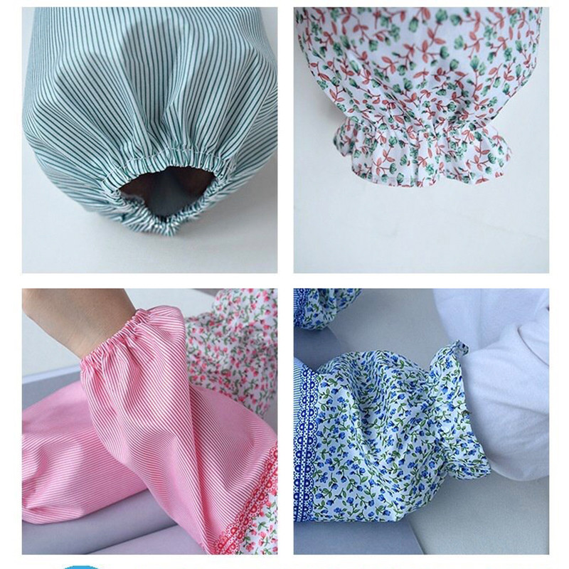 Kuum! Majapidamistööd Antifouling Sleeve Päikesekaitsekreem Hingav pikkade lilledega köögipuhastusvahend meeste ja naiste varrukas, 5 värvi Dropshiping