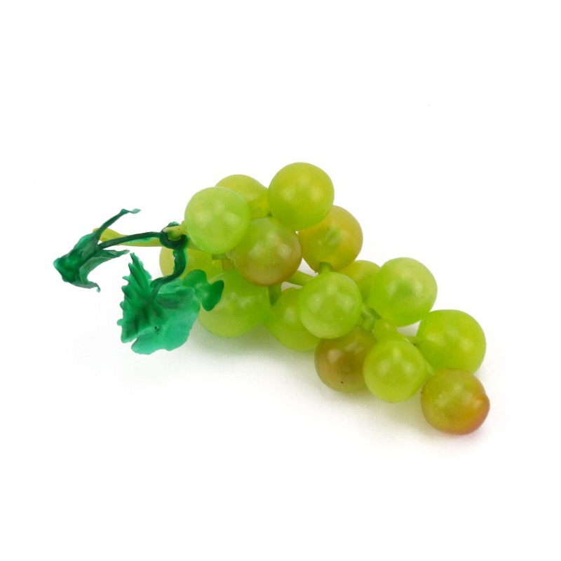 Soodsad 3tk / 7cm tehisplastist simulatsiooniga puuvilja viinamarja pulmakaunistus koduköök Jõulukingi klambri tarvikud