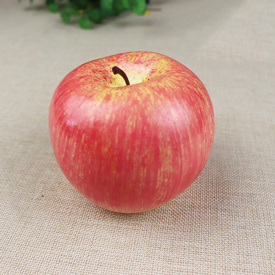 Kõrge simulatsiooniga puuviljad õunad plastikust võltsitud punased õunad fotorekvisiidid puuviljad kodu kunstlik sort rohelised õunad puuviljapood mudel dets.