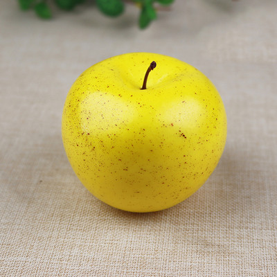 Kõrge simulatsiooniga puuviljad õunad plastikust võltsitud punased õunad fotorekvisiidid puuviljad kodu kunstlik sort rohelised õunad puuviljapood mudel dets.