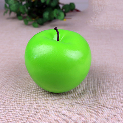 Kõrge simulatsiooniga puuviljad õunad plastikust võltsitud punased õunad fotorekvisiidid puuviljad kodu kunstlik sort rohelised õunad puuviljapood mudel dets.