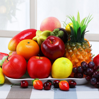 Măr Artificial Fructe False Decorare Casă Simulare Ornament Portocaliu Artizanat Alimente Fotografie recuzită Nou